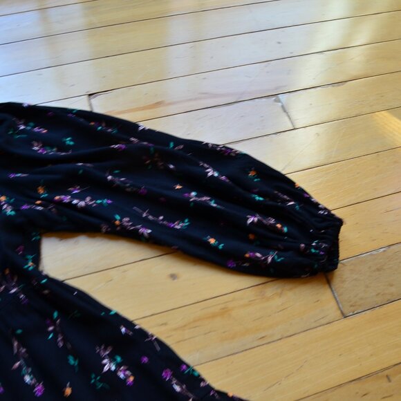 AFRM Channa Ruched Neck Floral Printed Mini Dress Size S/P NWT - Picture 7 of 13